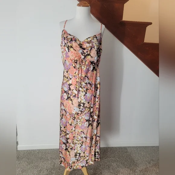 Rails Floral Spaghetti‎ Strap Dress XL New - Picture 2 of 10